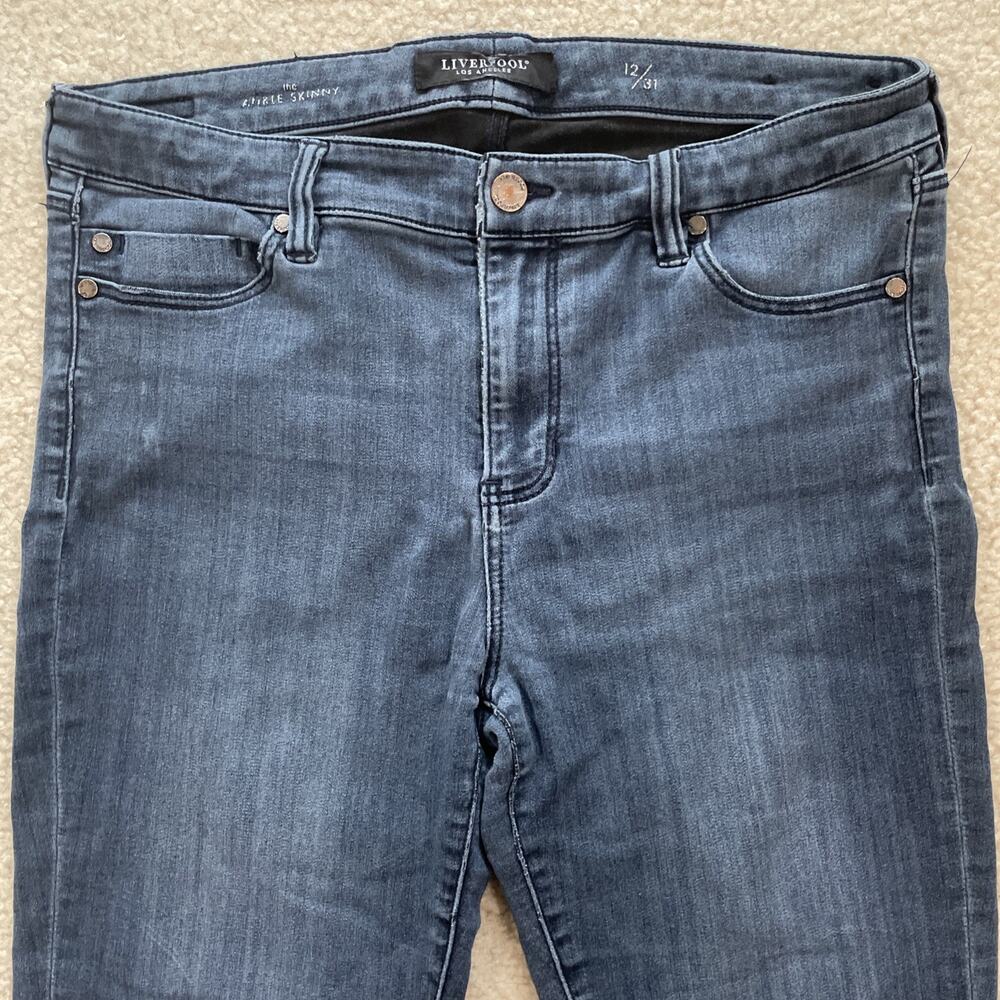 Liverpool Jeans Womens Size 12/31 Ankle Skinny Preowned Good